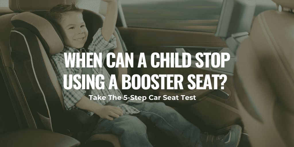 Age to stop sitting in booster seat best sale